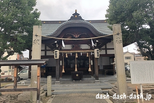 伊勢神社(岡山)の拝殿