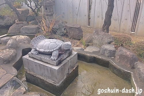 七尾天神社(名古屋)の七尾の亀
