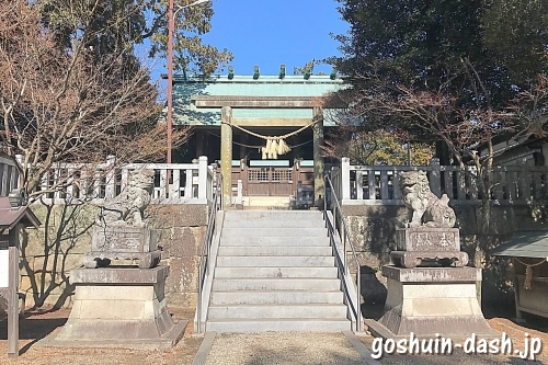 稲前神社(愛知県岡崎市)境内の一コマ