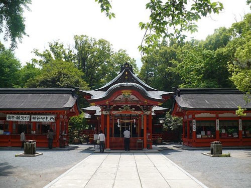 枚聞神社(勅使殿と長庁)