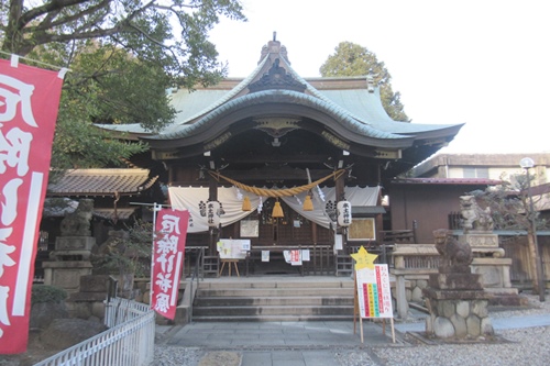 本土神社(岐阜県多治見市)拝殿