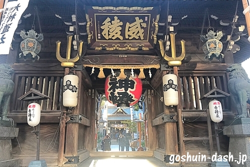 櫛田神社楼門