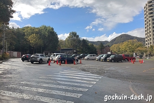 北海道神宮の北一条駐車場(西駐車場)
