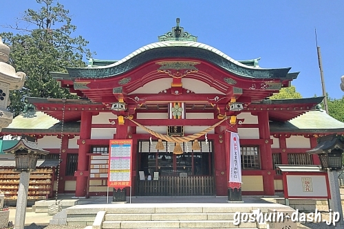 上野天満宮の拝殿