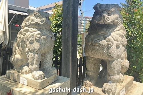 名古屋晴明神社の狛犬