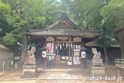丸山神明社(名古屋市千種区)拝殿