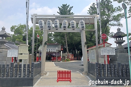 別小江神社(名古屋市北区)鳥居