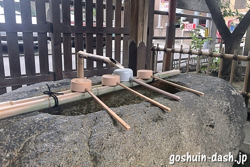 淺間神社(名古屋市西区)の手水舎