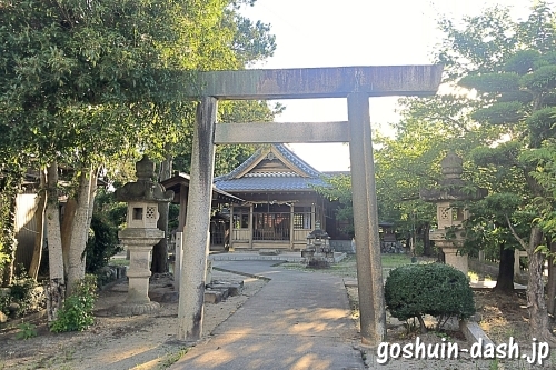 犬山神社(愛知県犬山市)二の鳥居