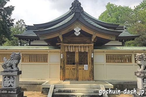 毘森神社(愛知県豊田市)神門