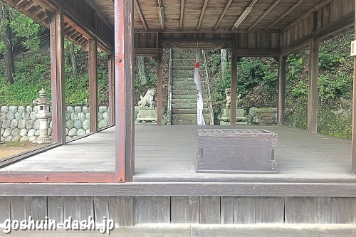 栗栖神社(愛知県犬山市)拝殿