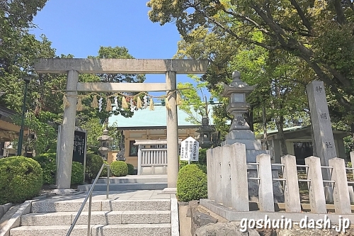 藤森神明社(愛知県名古屋市名東区)二の鳥居