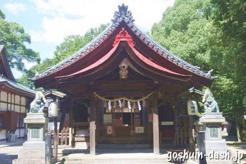 清洲山王宮 日吉神社(愛知県清須市)拝殿
