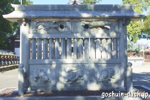 味鋺神社(名古屋市北区)蕃塀