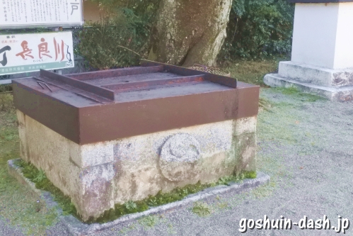 加佐美神社(岐阜県各務原市)雷の落ちた井戸