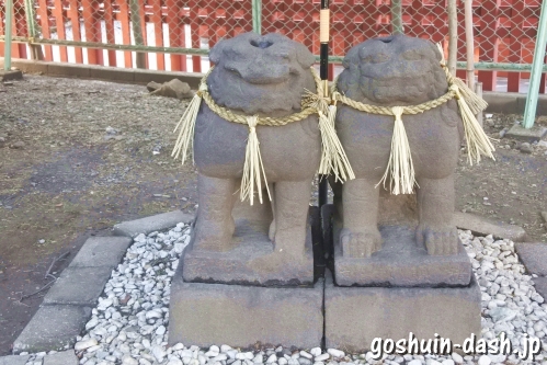 浅草神社(東京都台東区)夫婦狛犬