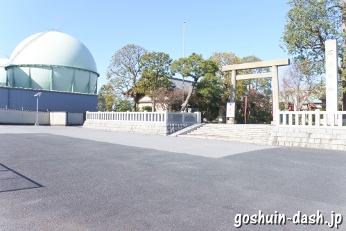 石浜神社(東京都荒川区)駐車場