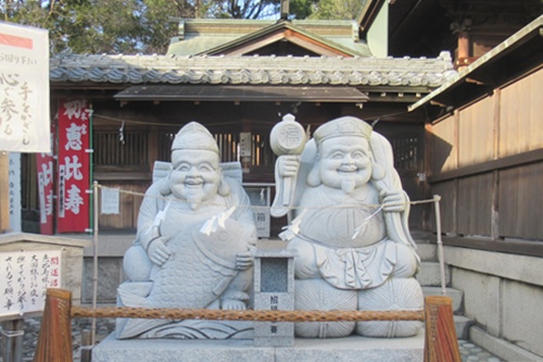 新羅神社(岐阜県多治見市)恵比寿様・大国様