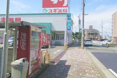 素盞男神社(名古屋市中村区)近くの自動販売機