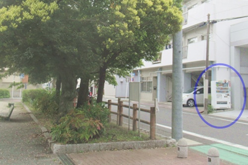 須佐之男社(名古屋市中川区)近くの自動販売機
